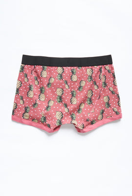 Boxer AERO à imprimé graphique ananas