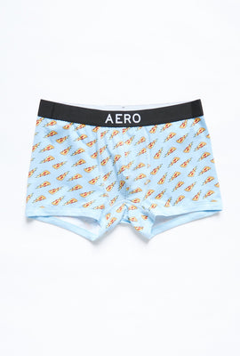 Boxer AERO à imprimé graphique pizza
