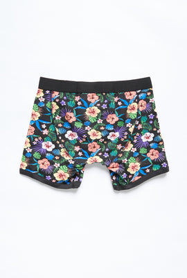 Boxer AERO à imprimé graphique  fleuri