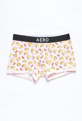 Boxer AERO à imprimé graphique tacos et sauce piquante