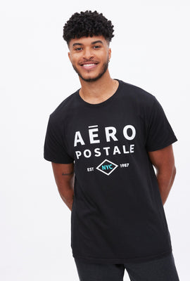 T-shirt Aéropostale à imprimé graphique diamant