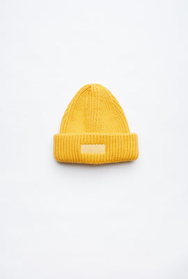 Bonnet AERO en tricot épais roulée sur le revers