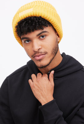 Bonnet AERO en tricot épais roulée sur le revers