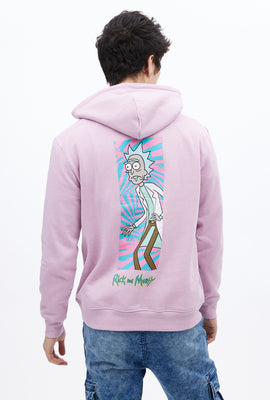 Haut à capuchon à enfiler avec imprimé Rick et Morty Trippy Rick