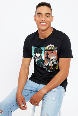 T-shirt à imprimé My Hero Academia Square