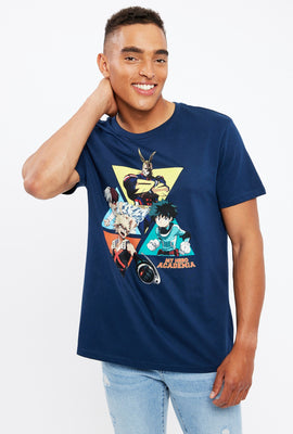 T-shirt à imprimé My Hero Academia Triangle