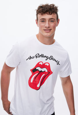 T-shirt à imprimé graphique The Rolling Stones