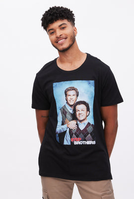 T-shirt à imprimé graphique portrait Step Brothers