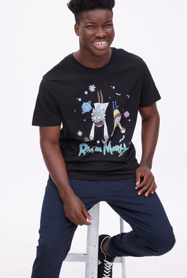 Floating Rick And Morty Graphic Tee