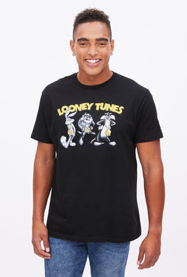 Looney Tunes Gold Chains Graphic Tee