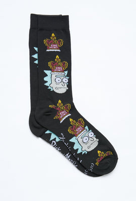 Chaussettes Rick et Morty King of Poop