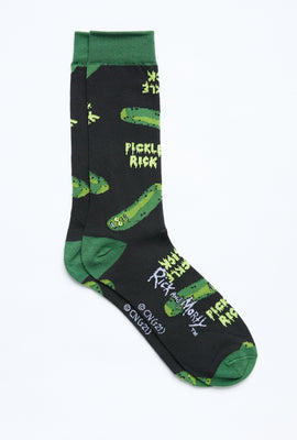 Chaussettes Rick et Morty Cornichon Rick