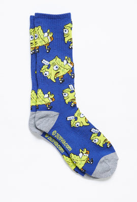 Chaussettes sport à imprimé Bob l'Éponge