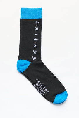 Friends Graphic Jacquard Crew Socks