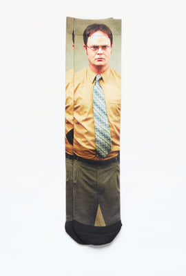 Socquettes à imprimé The Office Dwight