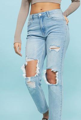 Jean Mom AERO extensible vintage taille haute