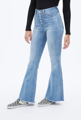 Jean évasé AERO taille super haute