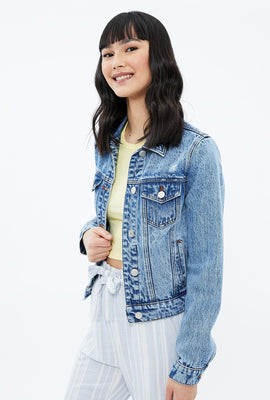 Jacket en denim classique