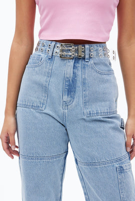 AERO Clear Double Eyelet Belt