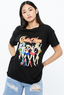 T-shirt ample à imprimé Sailor Moon