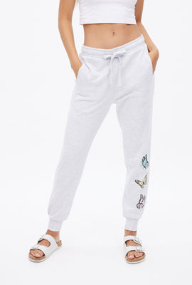 Joggeur AERO à imprimé graphique sur la jambe trio de papillon