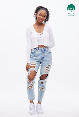 Jean Maman AERO Premium Air taille haute détruit