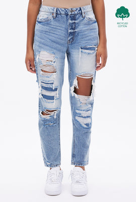 Jean Maman AERO Premium Air taille haute détruit