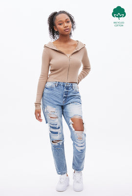 Jean Maman AERO Premium Air taille haute détruit