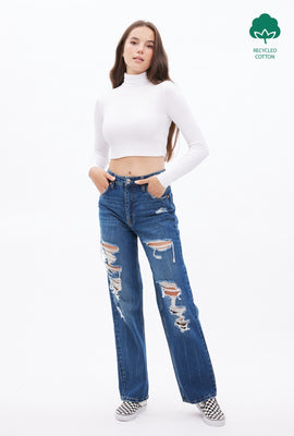 Jean AERO Premium Air ample des années '90 taille super haute