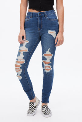 Jegging AERO courbé effets flex taille haute