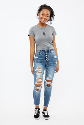 Seriously Stretchy Super High Rise Ankle Jegging