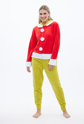 Combinaison pelucheux graphique The Grinch Holiday