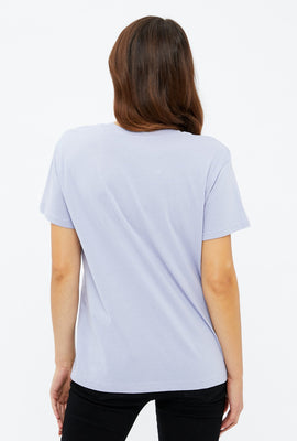 T-shirt AÉRO de coupe garçonne à imprimé California New York