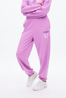 Joggeur surdimensioné à imprimé graphique Bisounours