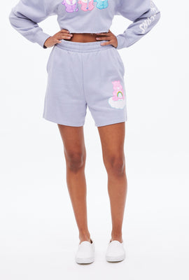 Short bermuda à imprimé graphique Bisounours