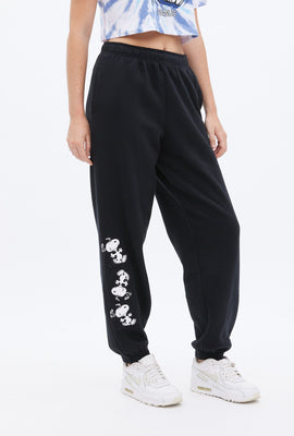 Joggeur surdimensionné à imprimé graphique Snoopy