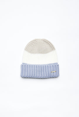 AERO Colour-Block Ribbed Beanie