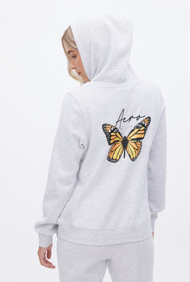 AERO Butterfly Graphic Pullover Hoodie