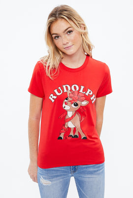 Super Soft Rudolph Classic Graphic Tee