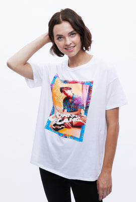 T-shirt surdimensionné à imprimé Johnny Orlando