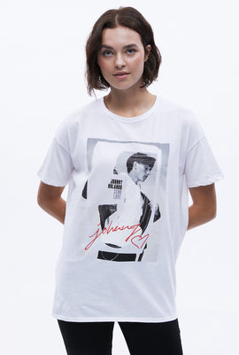 T-shirt surdimensionné à imprimé Johnny Orlando