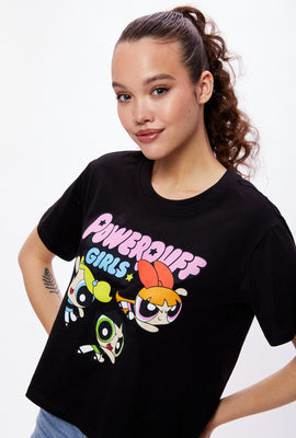 T-shirt court à imprimé Les Supers Nanas