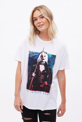 T-shirt surdimensionné à imprimé graphique The Suicide Squad