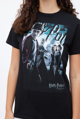 T-shirt coupe garçonne à imprimer graphique Harry Potter et le Sang Mêlé